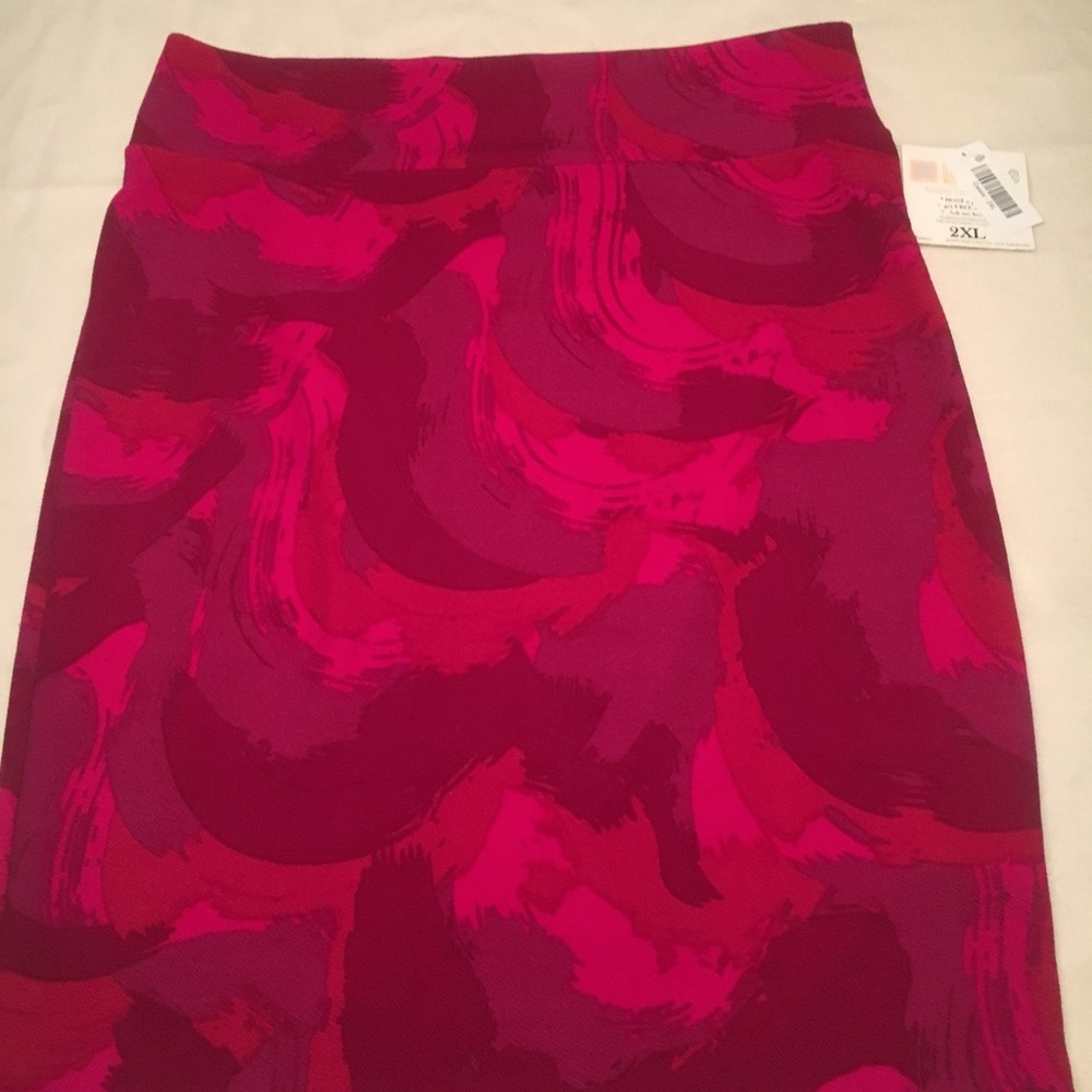LulaRoe Cassie Skirt Pink